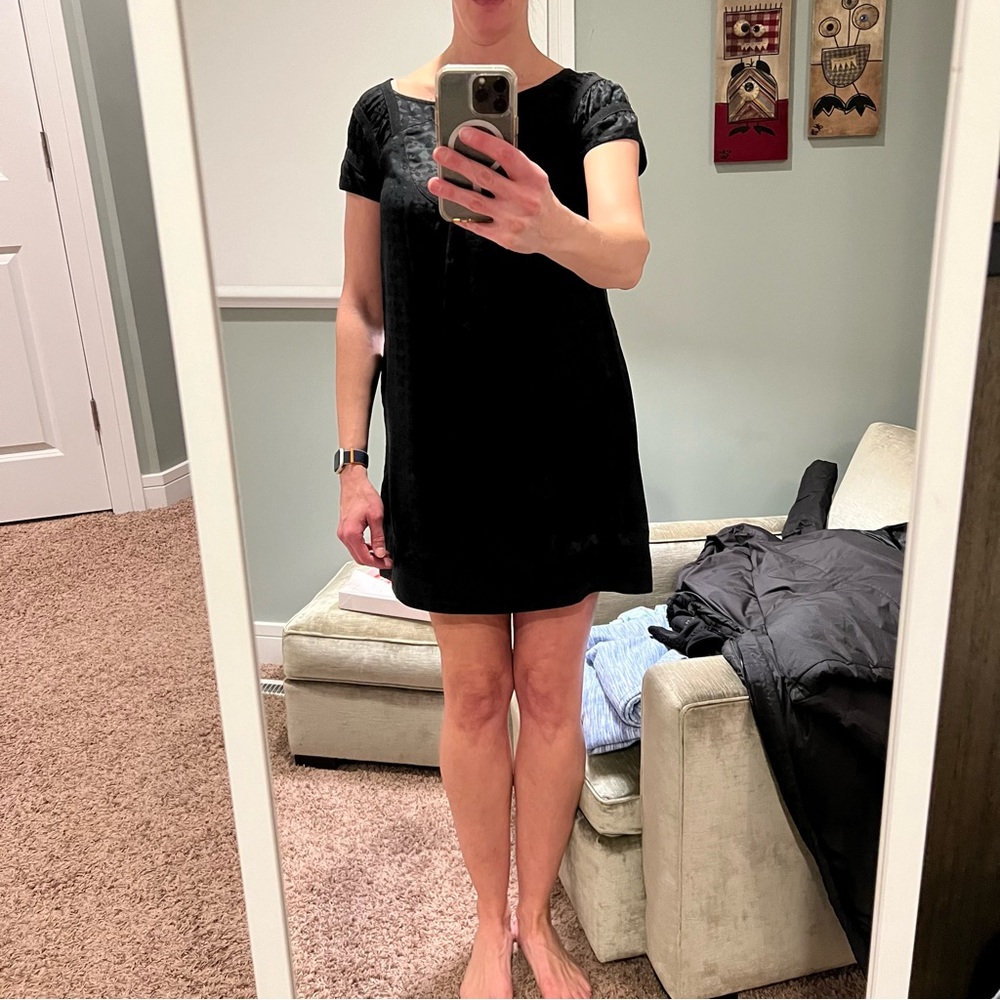 Marc by Marc Jacobs black silk dress size S